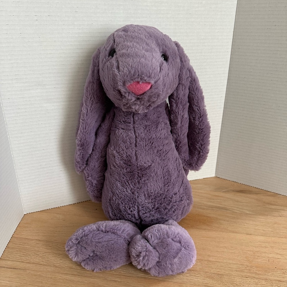 Purple Plush Bunny Toy